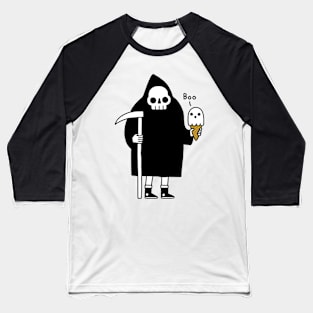 Spooky Ice Cream Cone Baseball T-Shirt